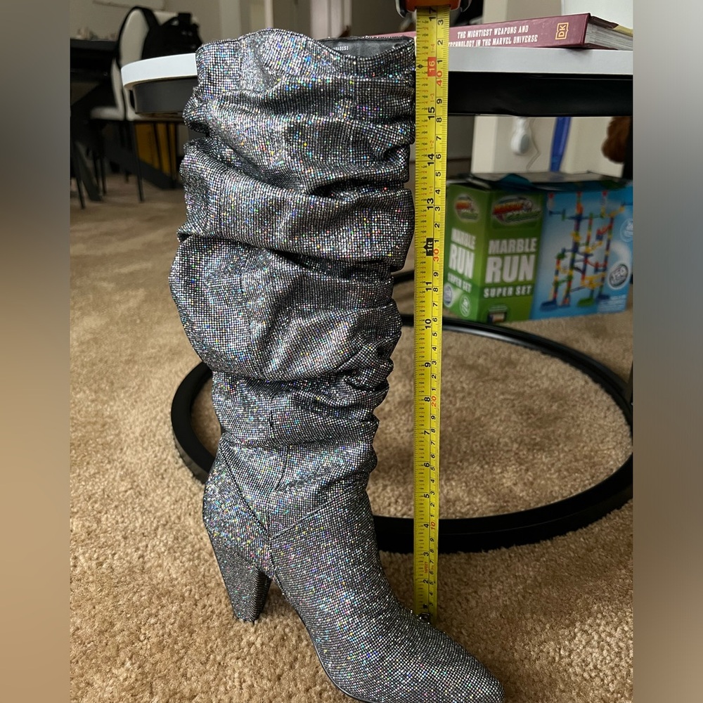 Steve Madden Mirage Glitter Boots - Picture 13 of 13